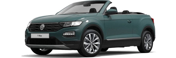 Mietwagen Volkswagen T-Roc cabrio in Paros.